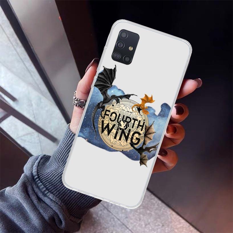 F-Fourth W-Wing Dragon Phone Case For Samsung Galaxy A12 A52S A42 A32 A22 A51 A50 Note 20 Ultra 10 S10 Plus A71 A70 A31 A30 A10S