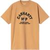 Carhartt WIP SS26 Футболка-столб Весна/Лето Свободный крой Графический логотип спереди Короткий рукав Футболка Унисекс Футболки I037542-3TF-XX