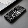 Дизайн-BalRs Чехол для телефона Стекло Огнезащита Для IPhone 16 15 14 Pro Max 13 12 Mini 11 X XS XR 8 Plus Для Samsung S 25 24 23 2
