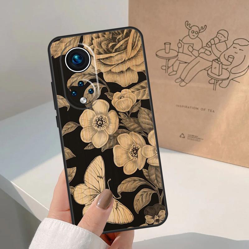 Дерево Цветок Бамбук Дерево Для Honor Magic 8 5 6 7 Pro Чехол Для Honor 400 200 Lite 50 70 90 X8c X8b X9a X9b X9c X9d Win