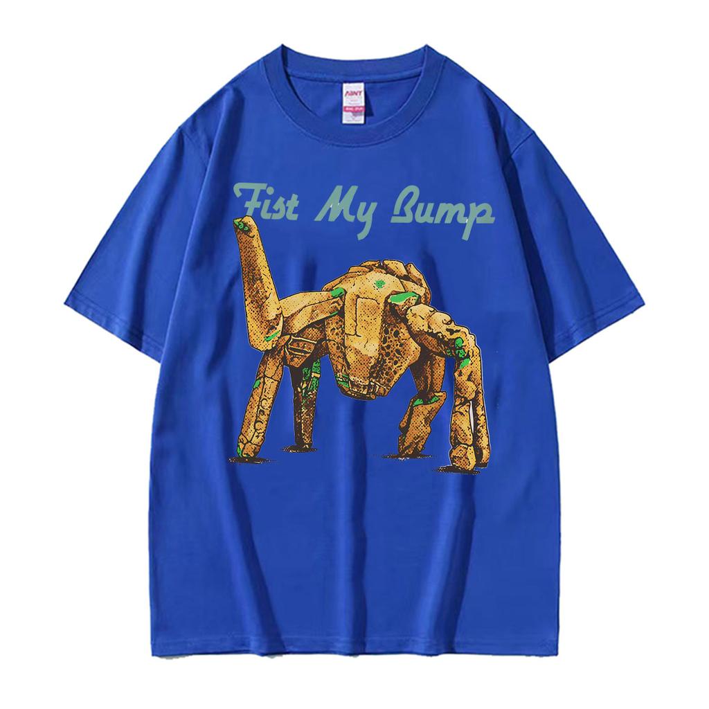 Fist My Bump Funny Movie Rocky Alien Graphic T Shirt Unisex Women Harajuku Vintage Humor Tshirts High Quality Cotton Cozy T Shirts