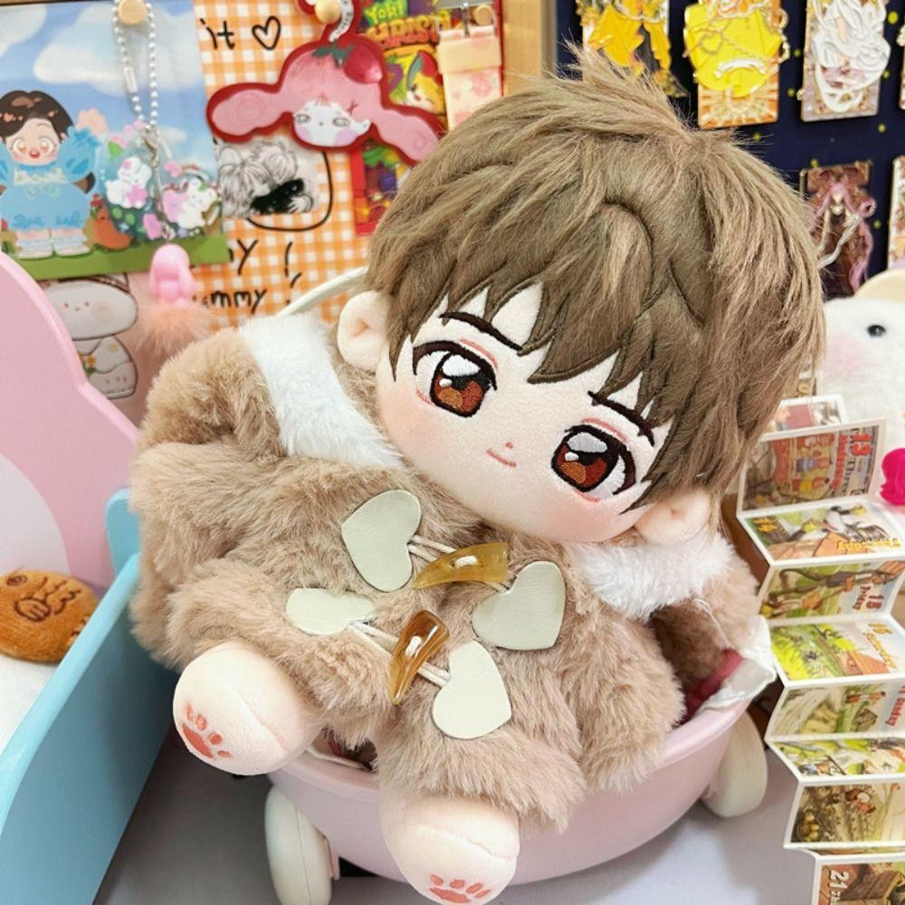 Hoodies Plush Doll Clothes Plush Coat No Attributes Dolls Clothes 20cm Idol Cotton Doll