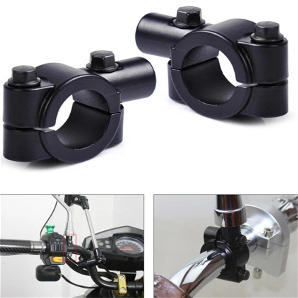 Holder Mirror Mount Clamp Rear View Mirror Holder Mount Brackets Clamps Motorcycle Mirror Mount