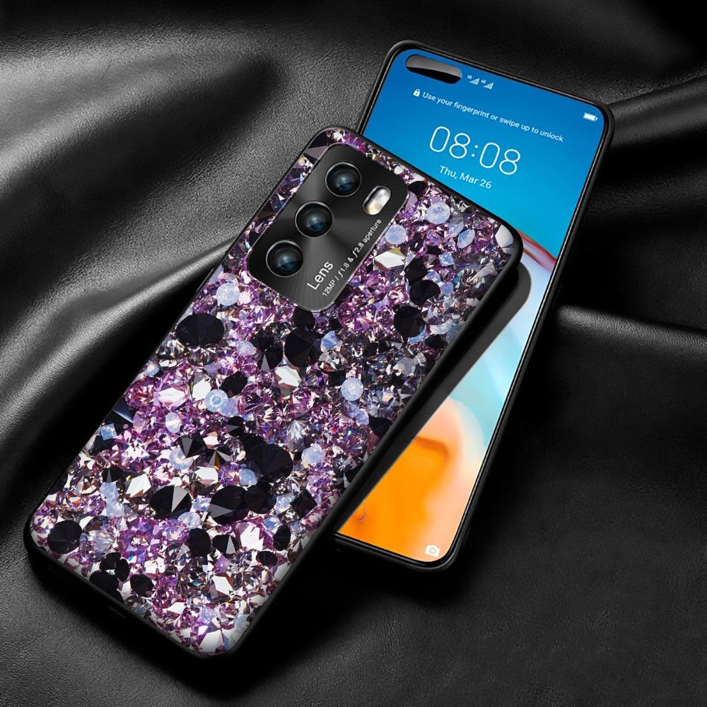 Силиконовый чехол GX55 с кристаллами и бриллиантами для Honor 6A 7A 3 ГБ 7C 7X 8 8A 8X 8C 9 10 Lite View 20S 9A 10X Max Pro