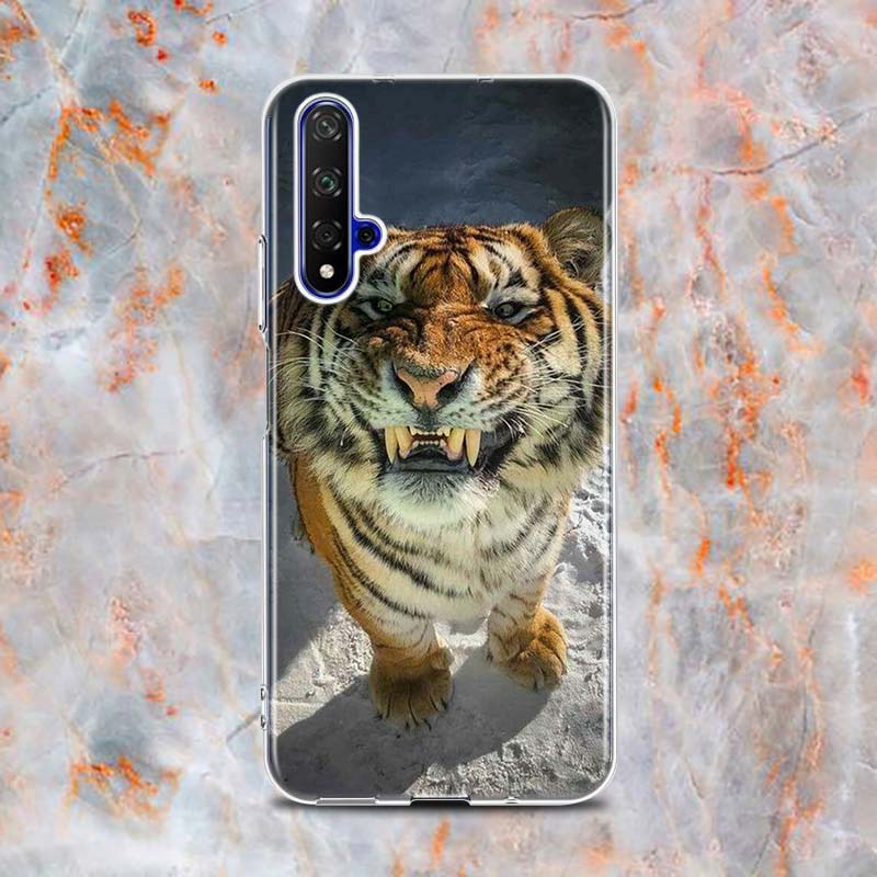 Силиконовый чехол с изображением сибирских тигров для Honor 20 20S 20E 8 8A Prime 8X MAX 8C 8S 7A 7C 7S Pro, чехол для телефона