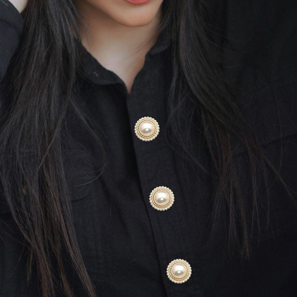 Швейная пуговица рукоделие жемчуг пуговицы для одежды пуговицы для рубашки блестящие стразы швейные аксессуары