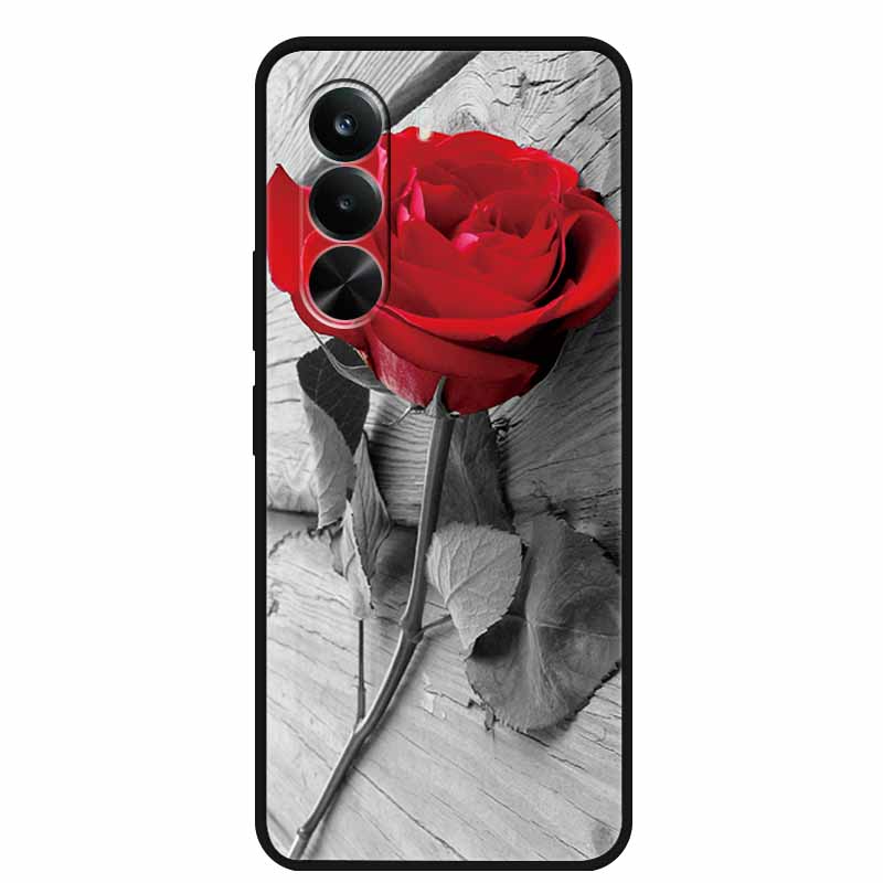 Чехол для Realme P4x P4 x 5G Global Мягкий Силиконовый Защитный TPU Чехол для Телефона для Realme P4x 5G Роскошный Мультяшный Новый Задний Чехол Coque