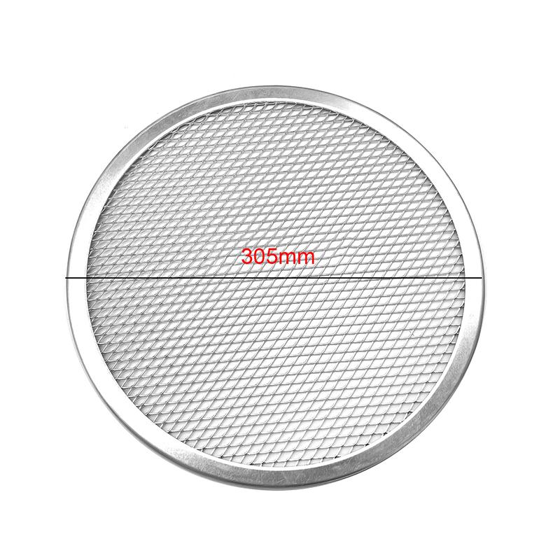 6-12 дюймов антипригарный противень для пиццы бесшовный алюминиевый сплав сетчатый противень для выпечки кухонные принадлежности круглый противень для блинов пиццы кондитерских изделий
