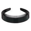 Korean Wide Black Headband 2.5CM with Comb Teeth for DIY Hair Styling