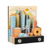 Factory  Custom 3D Memo Pads City Landmark Building Sticky Notes Tear Off Notepad Luxury Customize Gift Items