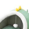 Кровать-пещера для кошки Домик для котят Будки Маленькой собаки Удобная Плюшевая Мягкая