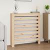 822591 vidaXL Radiator Cover 79.5x19x84 Cm Solid Pine Wood