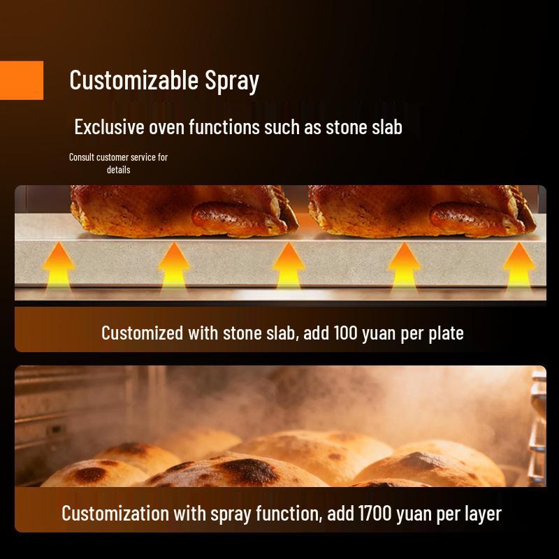 Kelaiheng Commercial Electric Oven for Cake, Bread, & Pizza Baking