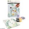 Creative Kit - Creotime - Silk Clay - Spring Picture - 5 Shapes To Model - For Children from 5 Years Old