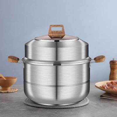 Двухъярусная пароварка Shangheng из нержавеющей стали 316