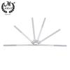 M MBAT 6pcs/set Shelf Drum Long Screws Shelf Drum Repair Tool Set Alloy Material Silver Long Screws Percussion Instrument Parts