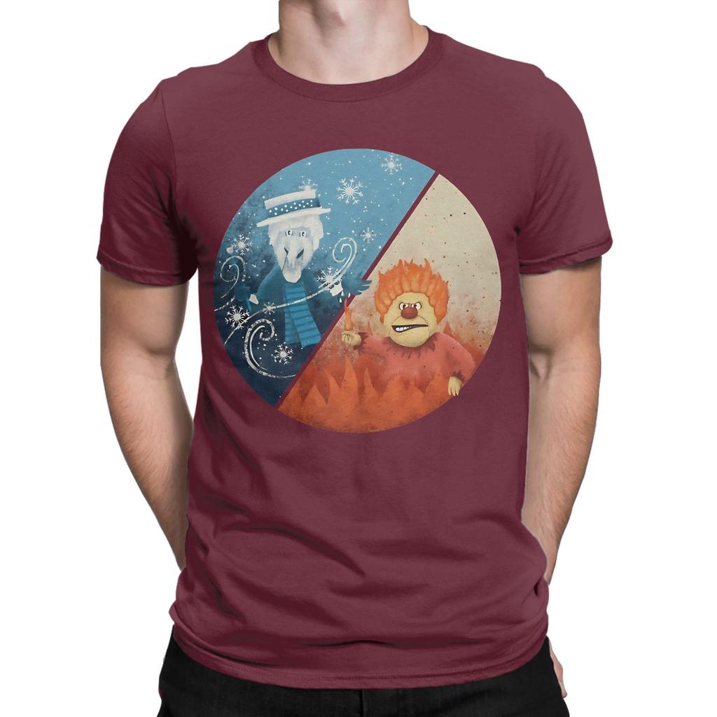 Heat Snow Miser Classic Graphic Funny 100 Cotton Tshirt Miser Brothers Too Much Tops Tees For Unisex