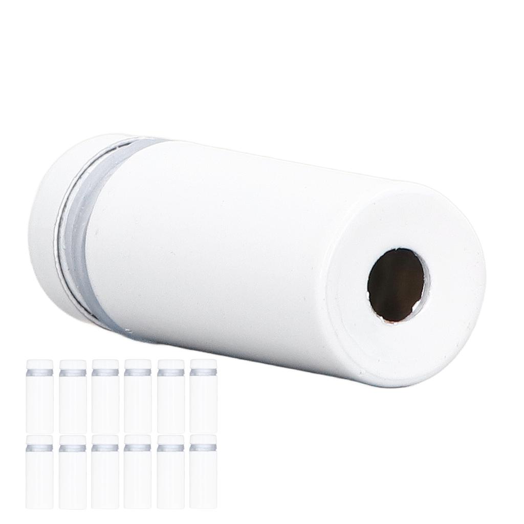 12 шт. Винты-стойки из нержавеющей стали, крепеж для рекламы и настенных табличек из акрила, 12x30 мм