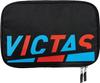 VICTAS Table Tennis Case Play Logo Racket Case Blue X Red BLRD(5090) 672101