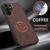 Магнитный Чехол для Телефона с Плетеной Текстурой для Infinix Note 60 Pro Plus Hot 70 Ultra Note 50 Pro 40 Ударопрочный Чехол с Поддержкой Беспроводной Зарядки