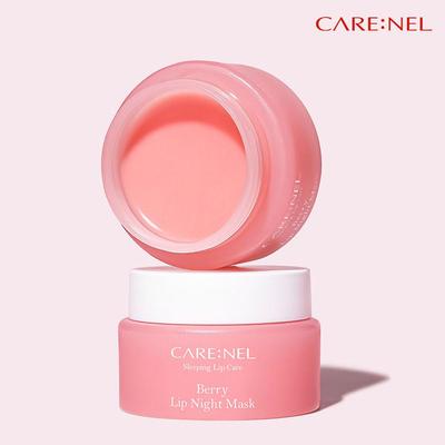 Ночная маска для губ Carenel Berry Lip Sleeping Mask 23г - Блески и увлажняющие средства для губ Уход за губами Корейская косметика