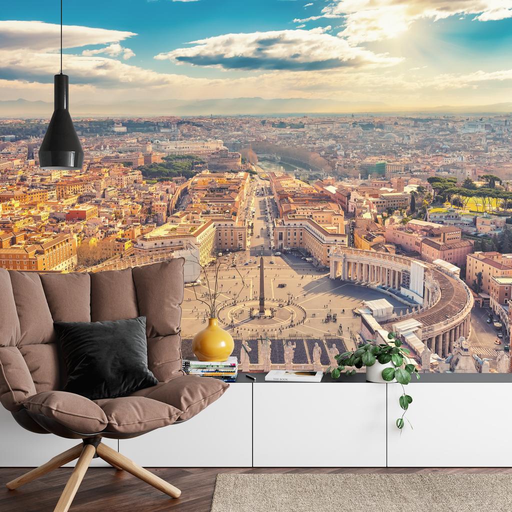 Photomural St Peter's Square In The Vatican Smooth Vinyl 520x318
