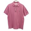 Сделано в Японии Футболка поло с коротким рукавом 2 Розово-фиолетовая Палевый Мужская Б/У