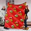 Christmas Jack & The Grinch printed blanket—lightweight,soft,warm;versatile blanket all seasons—perfect as &air-conditioning throw,nap blanket
