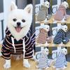 New Spring Summer Dog Hoodies Puppy Small Dog Costume Shirt Yorkshire Terrier Pomeranian Bichon Poodle Maltese Clothing Coat