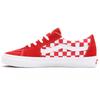 Sk8-Low Checkerboard - Racing Red Unisex Sneakers True-White VN0A4UUK4W9