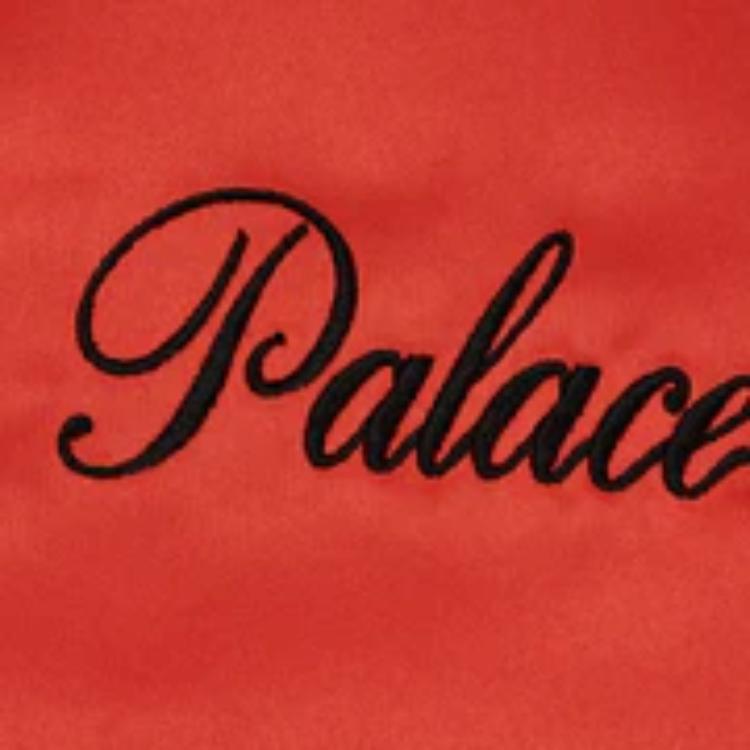 Palace Атласная университетская куртка оранжевая мужская верхняя одежда P23JK025