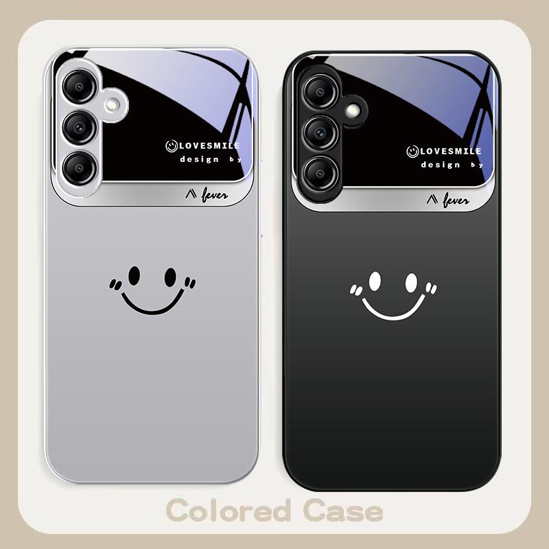 Двухцветное сочетание Для Samsung A20 30 22 23 24 25 26 31 32 33 34 35 42 50 51 52 53 54 55 56 70 71 72 73 стеклянный чехол для телефона