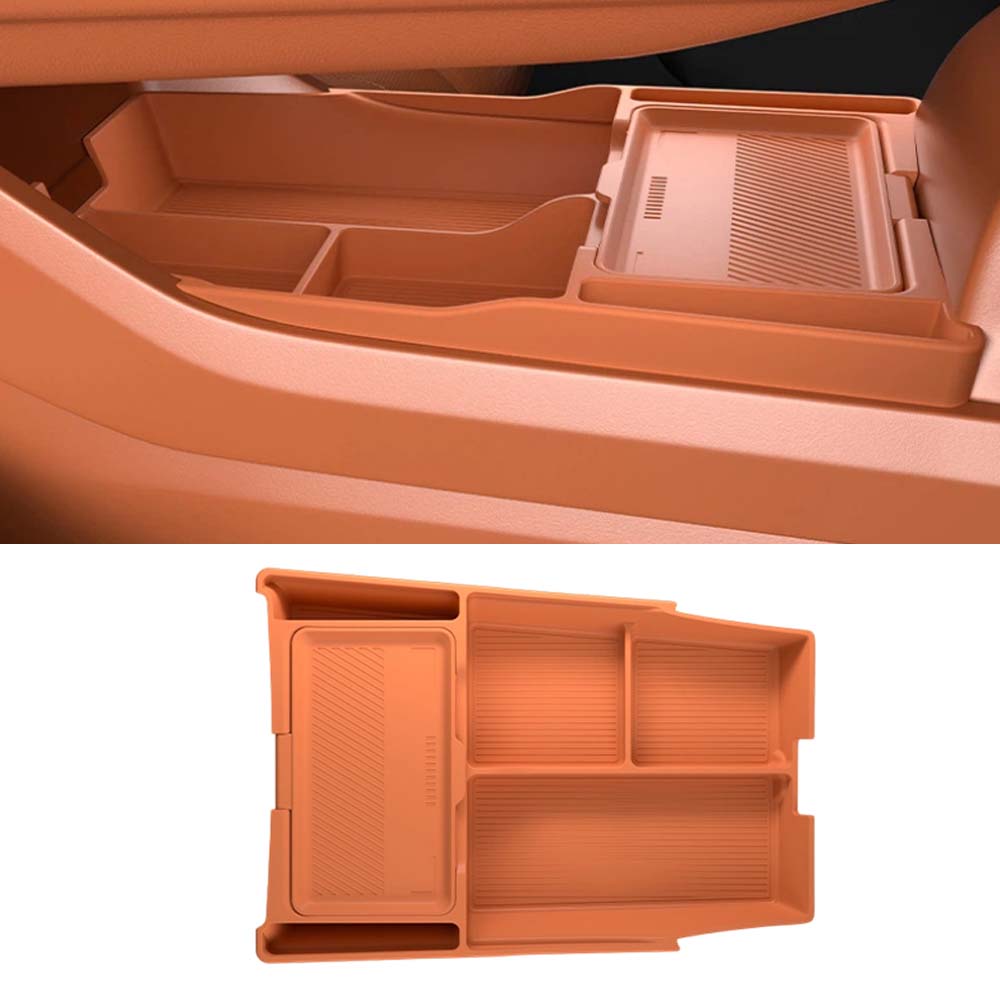 Cars Accessories Central control lower storage box For Haval Xiaolong MAX 2025 Car Decoration Styling Upgrade