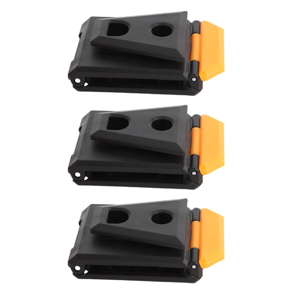 3Pcs Fixed Type Quick Buckle Quick Hang Tool Fastener Fast Use Bag Buckle Waist Pack