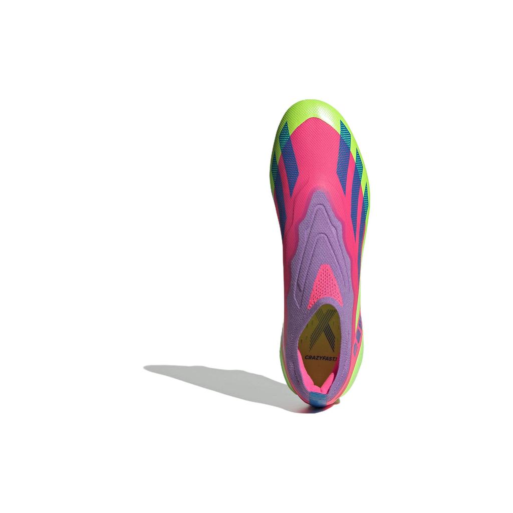 Son Heung-Min X Adidas X Crazyfast Son.1 Laceless FG South Korea Nightlife Men Sneakers Pink Lucid-Lemon Bright-Royal IF0416