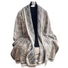 Temperament Tassel Age Reduction Thickened Scarf Outside With Loose Shawl High Sense Travel Cloak Women