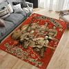 Hank Williams Band Vintage Rug suitable as a non-slip mat for the living room or bedroom sofa