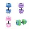 1Pair Water Foams Dumbbells Light Weight Aquatic Exercise Dumbells Water Fitness Exercises Equipment for Adults, Kids