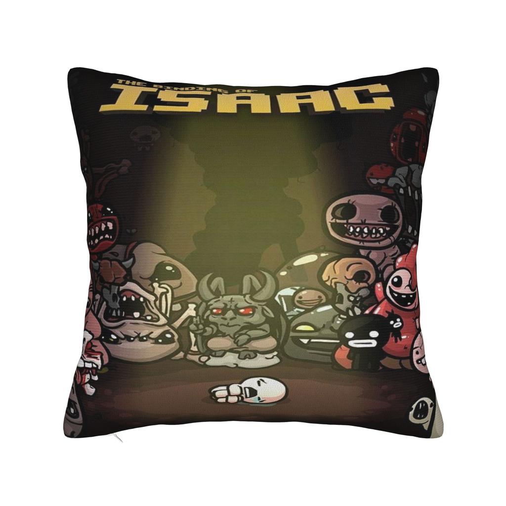 The Binding of Isaac Pillowcases Product Soft Cushion Cover Pillow Covers Car Decor Zipper Multiple Sizes