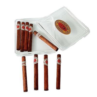 1/12 Миниатюрный кукольный домик Портсигар Украшение для дома куклы Кукольный домик Микросцена Фотореквизит Игрушка для ролевых игр