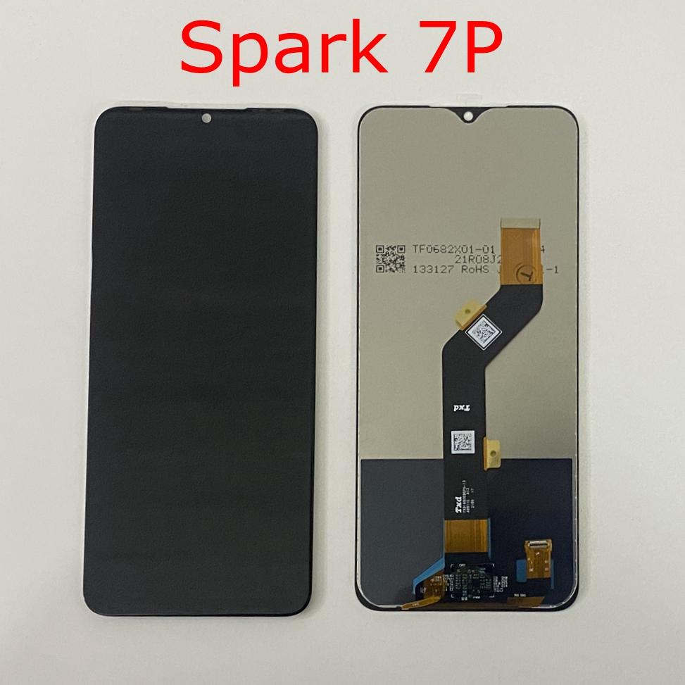 Полная сборка LCD-экрана и дигитайзера для Tecno Spark 7P KF7j
