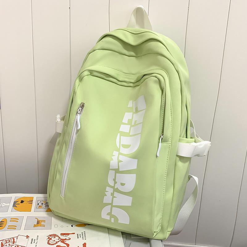 Школьный рюкзак Ученица начальной школы Ученик средней школы Ученик старшей школы Студент колледжа Рюкзак мальчик рюкзак с надписью
