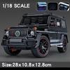 1/18 Scale G800 Model Car Toy Die-cast Metal Off-road Vehicle Collection with Sound and Light Four-wheel Shock Absorber Children's Toy Gift