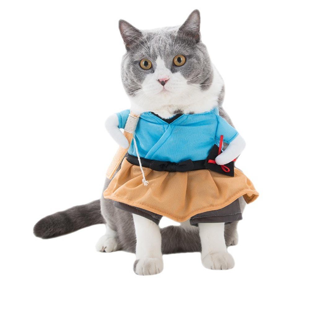 Pet Transformation Dog Funny Funny Standing Pirate Denim Pet Clothing Dog Dog Clothing