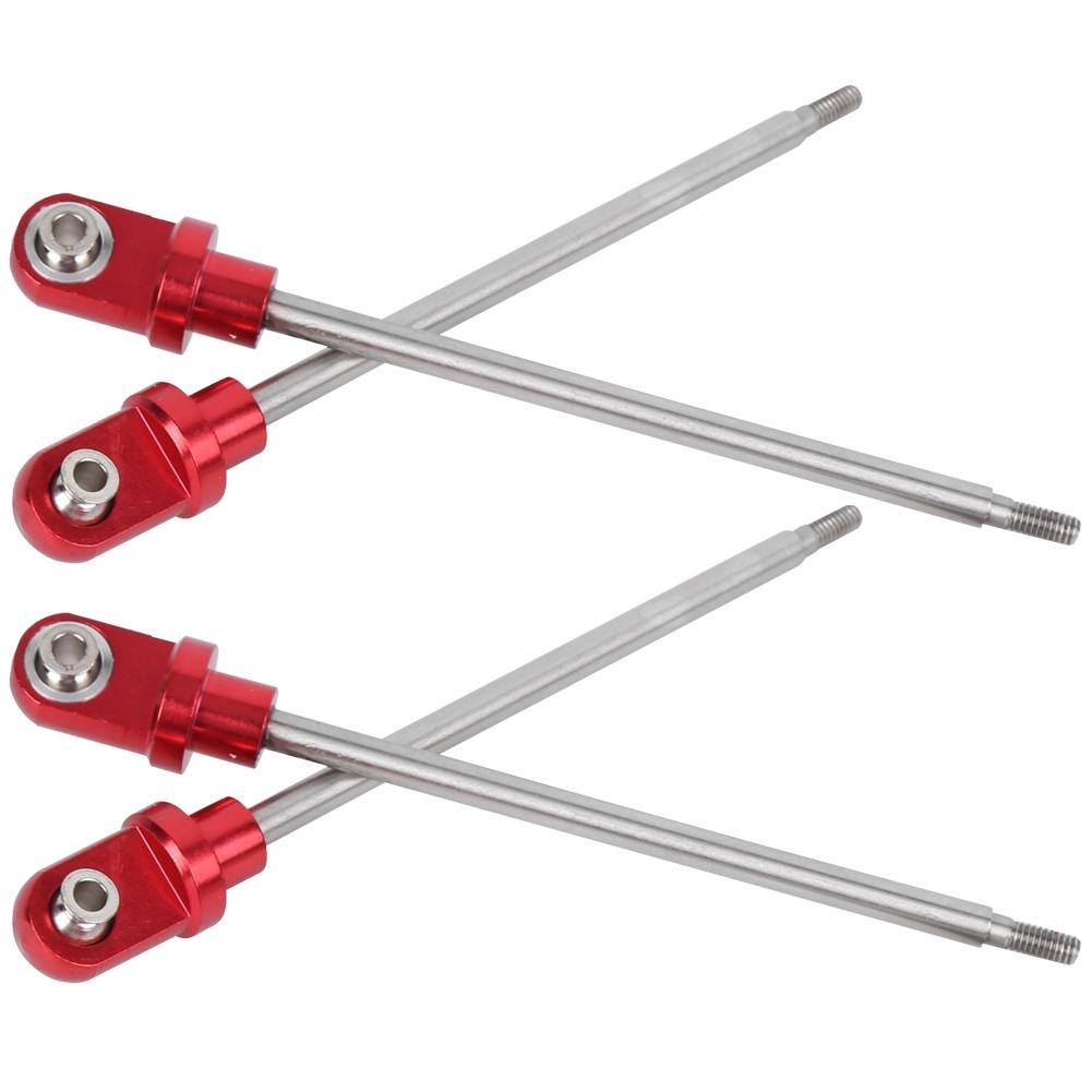RC Steel Shock Shafts with Rod Ends Fit for TRAXXA 1Celsius5 X MAXX Truck(Blue )