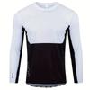 Mens Long Sleeve Mountain Bike Downhill Jersey Breathable Cycling Shirt Off-Road Racing Trail Riding