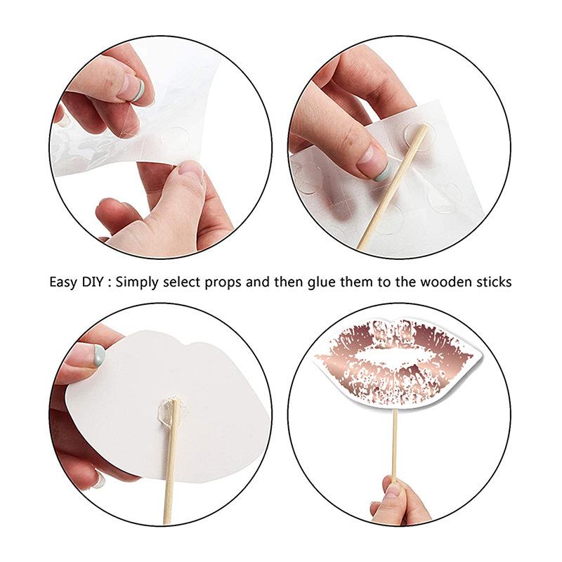 23 шт./набор Команда Невесты Будет Бумажные Реквизиты для Фотобудки Маска Фотобудка Девичник Свадебный Душ Свадебные Украшения Принадлежности