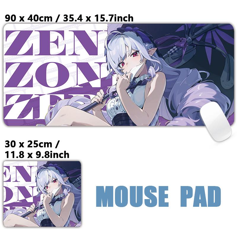 Игровой Hoshimi Miyabi Ye Shunguang Коврик для мыши Evelyn Ellen Zenless Zone Zero Клавиатурные коврики для стола XXL Аниме Девушки Коврик для мыши