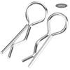 50pcs R Clips R Shape Pins RC Parts Accessory Fit for 1Celsius10   RC Car Vehicle Model