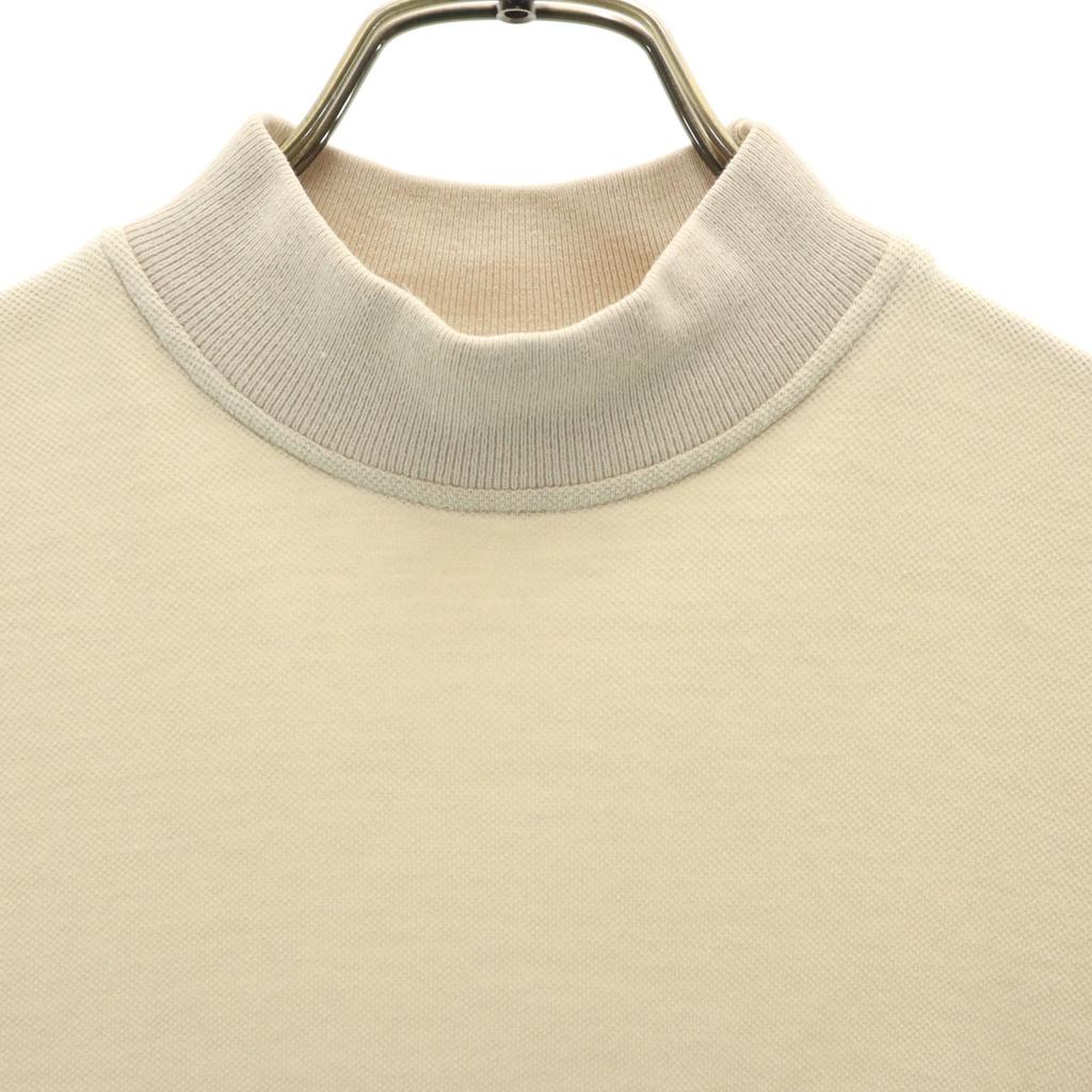CHEMISE LACOSTE 80s Made in France Vintage Short sleeve Mock neck pique T-shirt Men's Used